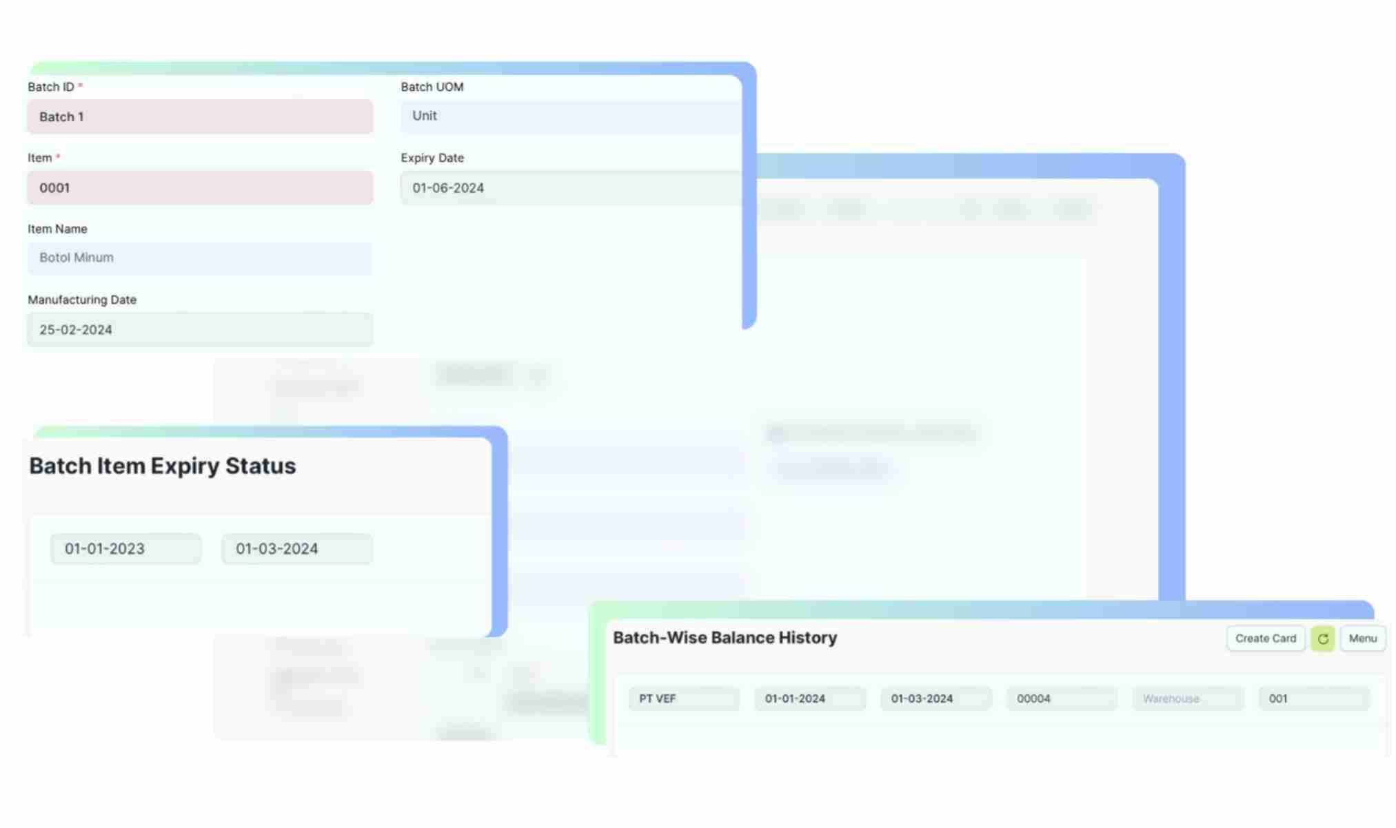 Manajemen Batch Tracking